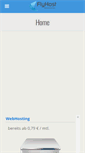 Mobile Screenshot of flyhost.de